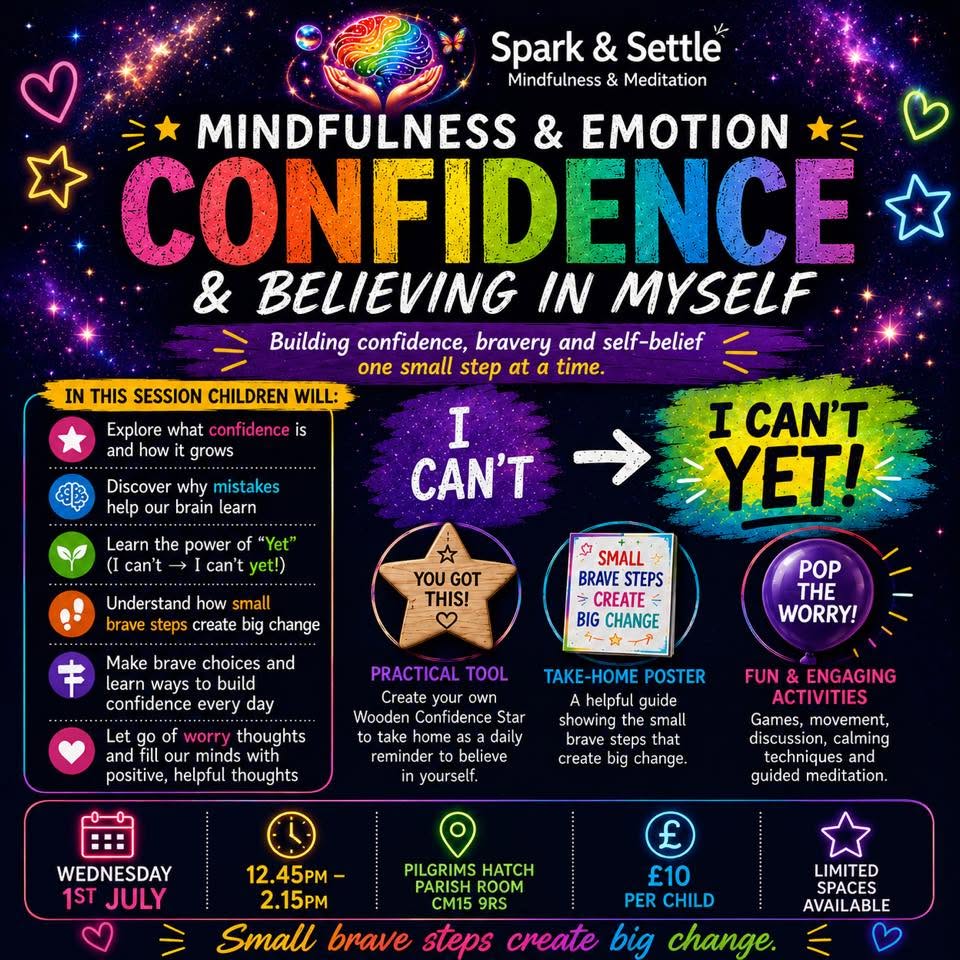 Mindfulness & Confidence Workshop
